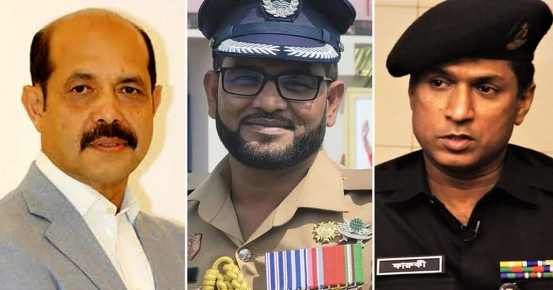 মেয়র আতিকুল ইসলাম, পুলিশের সাবেক কর্মকর্তা আলেপ উদ্দিন এবং র‍্যাবের সাবেক কর্মকর্তা মহিউদ্দিন ফারুকী