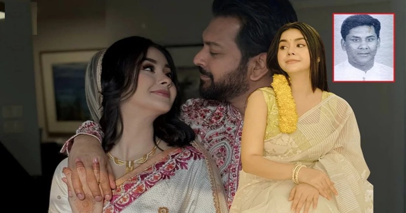 তাহসান খান-রোজা আহমেদ ও প্রয়াত ফারুক আহমেদ, ছবি: সংগৃহীত