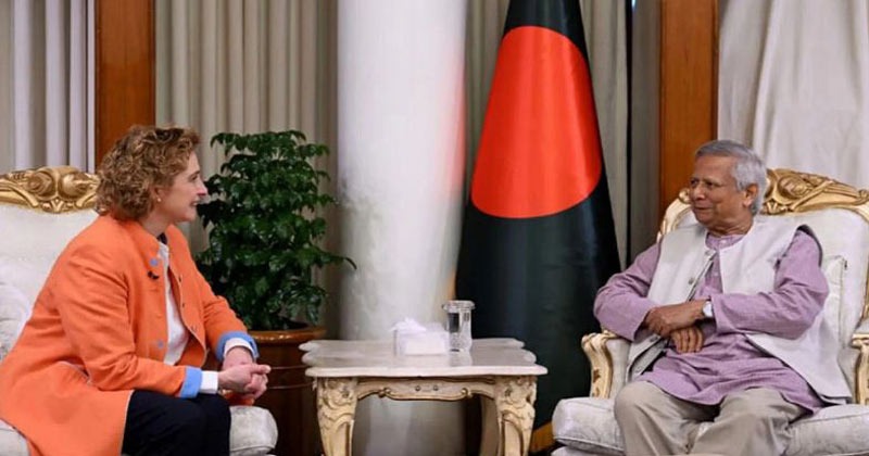 প্রধান উপদেষ্টার সঙ্গে সাক্ষাতে নিকোলা বিয়ার