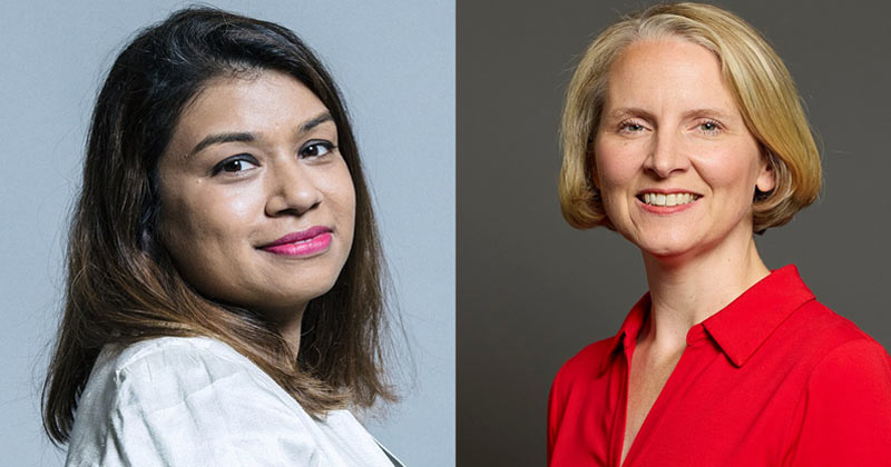 টিউলিপ সিদ্দিক ও এমা রেনল্ডস