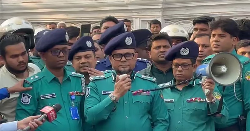 গাজীপুর মহানগর পুলিশের কমিশনার নাজমুল করিম খান, ছবি : সংগৃহীত