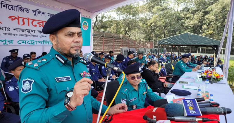 ইজতেমায় প্রেস ব্রিফিংয়ে ড. নাজমুল করিম খান, ছবি : সংগৃহীত