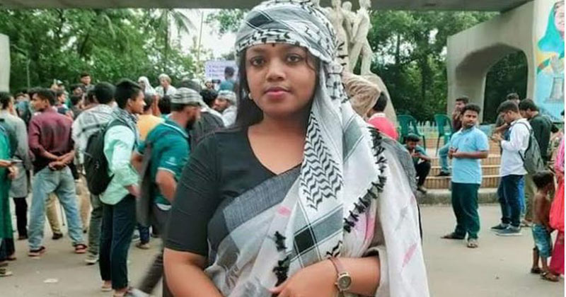 সমন্বয়ক নুসরাত তাবাসসুম, ছবি : সংগৃহীত