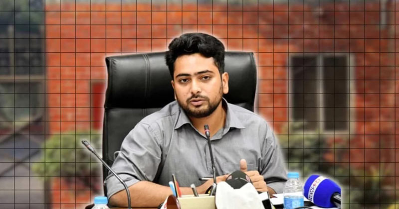 তথ্য উপদেষ্টা মো. নাহিদ ইসলাম, ছবি : সংগৃহীত