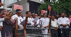 এনবিআরে 'কমপ্লিট শাটডাউন' চলবে রোববারও