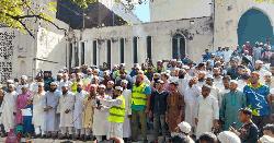 ইসকন নিষিদ্ধের দাবিতে বিক্ষোভ সমাবেশ