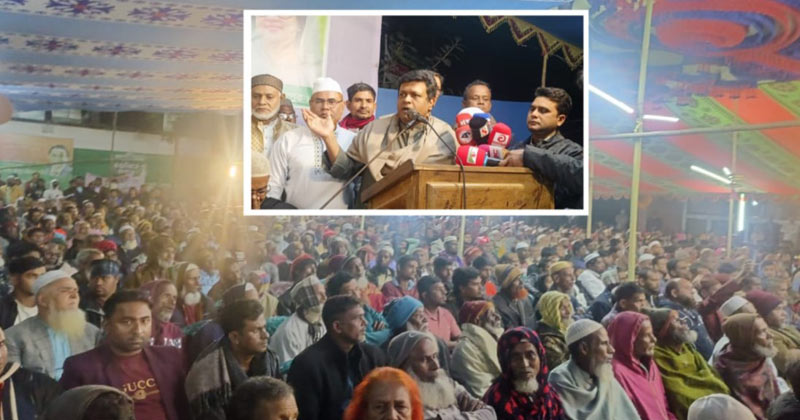 মতলব উত্তরে বেগম খালেদা জিয়ার রোগমুক্তি কামনায় খতমে কুরআন ও দোয়া মাহফিলে বক্তব্য রাখেন বিএনপি নেতা তানভীর হুদা।