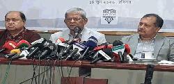 মিডিয়ার আচরণ নিয়ে ক্ষোভ প্রকাশ মির্জা ফখরুলের