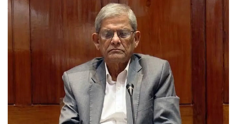 রাষ্ট্রপতি পদপ্রার্থী মির্জা ফখরুল ইসলাম আলমগীর