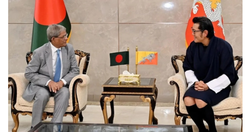 ঢাকায় যাত্রাবিরতি ভুটানের রাজার, স্বাগত জানালেন রাষ্ট্রপতি